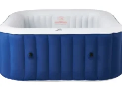 Mobiler Whirlpool SQUARE NAVY Marineblau 158 x 158 x 68 cm f. 4 Pers.* Outlet
