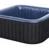 Mobiler Whirlpool Tekapo 158 cm x 158 cm x 68 cm 4 Personen Anthrazit* Online