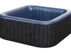 Mobiler Whirlpool Tekapo 158 cm x 158 cm x 68 cm 4 Personen Anthrazit* Online