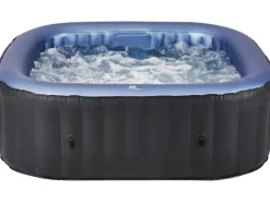 Mobiler Whirlpool Tekapo 158 cm x 158 cm x 68 cm 4 Personen Anthrazit* Online
