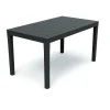 Bistrotisch Kunststoff 138x80x72cm ANTHRAZIT RECHTECKIG Balkontisch Gartentisch Terrassentisch Outdoortisch Campingtisch*Mojawo Discount