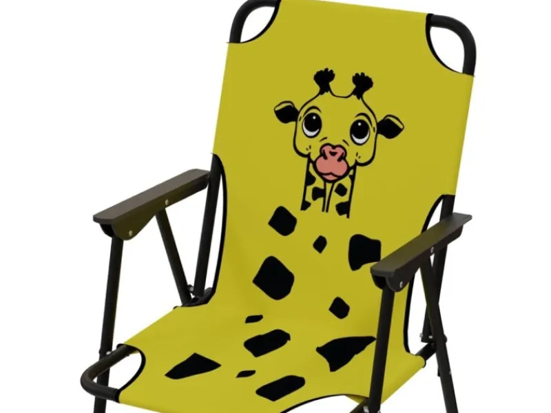Kinder Campingstuhl Klappstuhl Gartenstuhl Campingstuhl Giraffe*Mojawo Outlet
