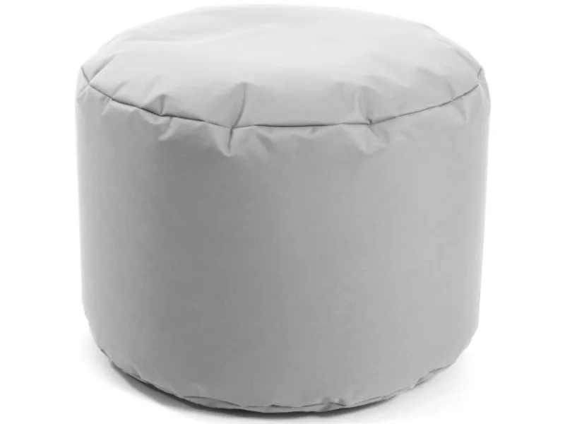 mokebo Strandkörbe|Outdoor Pouf o Hocker in Der Ruhepouf Fußhocker mit EPS-Perlen Füllung und Cover