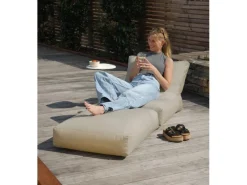 mokebo Sonnenliegen|Lounge-Gartenmöbel|Outdoor Sitzsack Der Summerdream Bean Bag mit Füllung oder Gartenliege in Sand