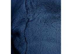 mokebo Sitzkissen|Pouf aus Kunstfell Der Flauschige Fußhocker oder Sitzpouf aus Faux fur in