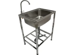 Monstershop Campingzubehör|Edelstahl Camping Spüle