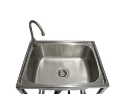 Monstershop Campingzubehör|Edelstahl Camping Spüle