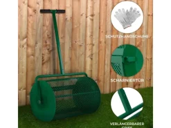 Garten Kompoststreuer Grün*Monstershop New
