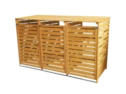 Mülltonnenverkleidung Mülltonnenbox für 3 Tonnen*Monstershop Sale