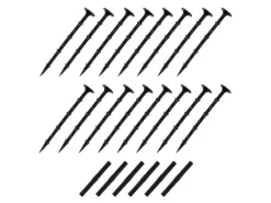 Monstershop Weitere Gartenhelfer|Rasenkante Beeteinfassung Schwarz 14 Stück