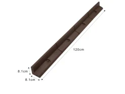 Monstershop Weitere Gartenhelfer|Rasenkante Beeteinfassung Schwarz 8 Stück