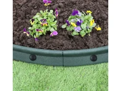 Rasenkante Beeteinfassung Grün 4 Stück*Monstershop Outlet