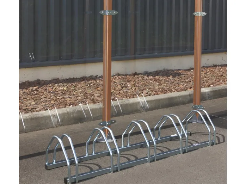 Mottez Motorroller|Fahrradständer mit 5 Doppelbügeln