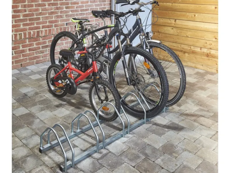 Mottez Motorroller|Fahrradständer mit 5 Doppelbügeln