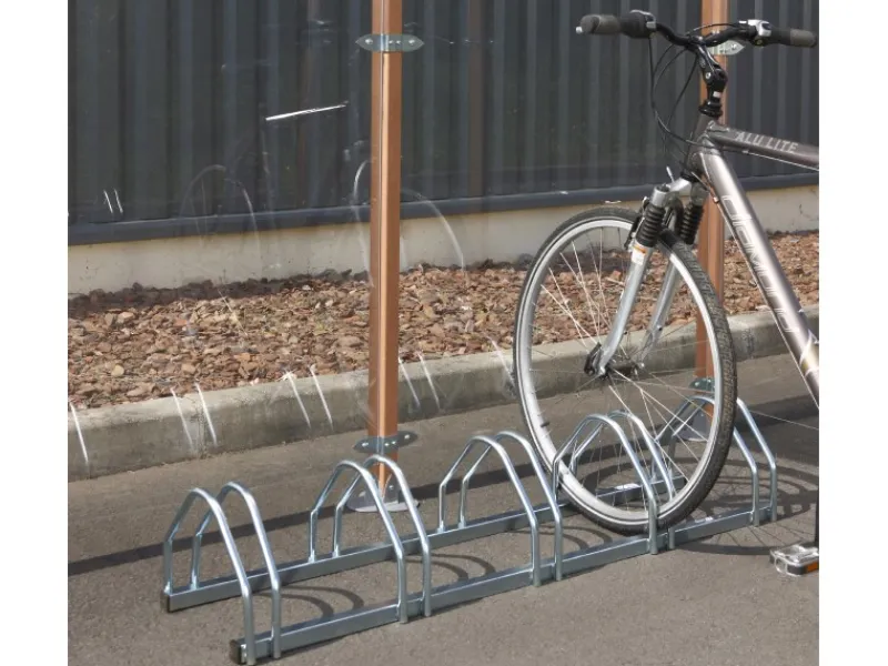 Mottez Motorroller|Fahrradständer mit 5 Doppelbügeln