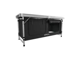 24Move Campingzubehör|Campingküche Praia Faltbar Alu Arbeitsplatte Tragetasche