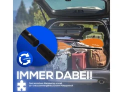 24Move Wassersport|Bootssport|Doppelpaddel Aluminium Paddel Stand-Up Paddling Kajak 220CM Verstellbar Koralle