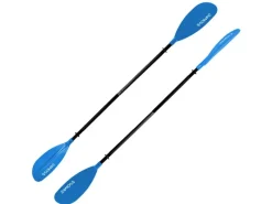 24Move Fitnessgeräte|Wassersport|Doppelpaddel Aluminium Paddel Stand-Up Paddling Kajak 220CM Verstellbar Blau