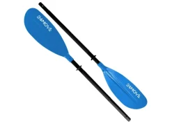 24Move Fitnessgeräte|Wassersport|Doppelpaddel Aluminium Paddel Stand-Up Paddling Kajak 220CM Verstellbar Blau