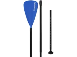 24Move Wassersport|Paddel Einzelpaddel - SUP Stand Up Board Stechpaddel - Aluminium 210cm - Blau