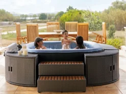 Outdoor Whirlpools|MSpa Comfort Whirlpool mit Hydromassage Tekapo AirJet