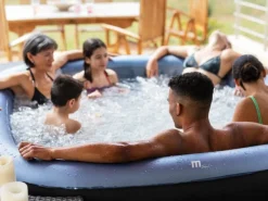 Outdoor Whirlpools|MSpa Comfort Whirlpool mit Hydromassage Tekapo AirJet