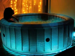 Outdoor Whirlpools|MSpa Comfort Whirlpool mit Hydromassage Starry AirJet