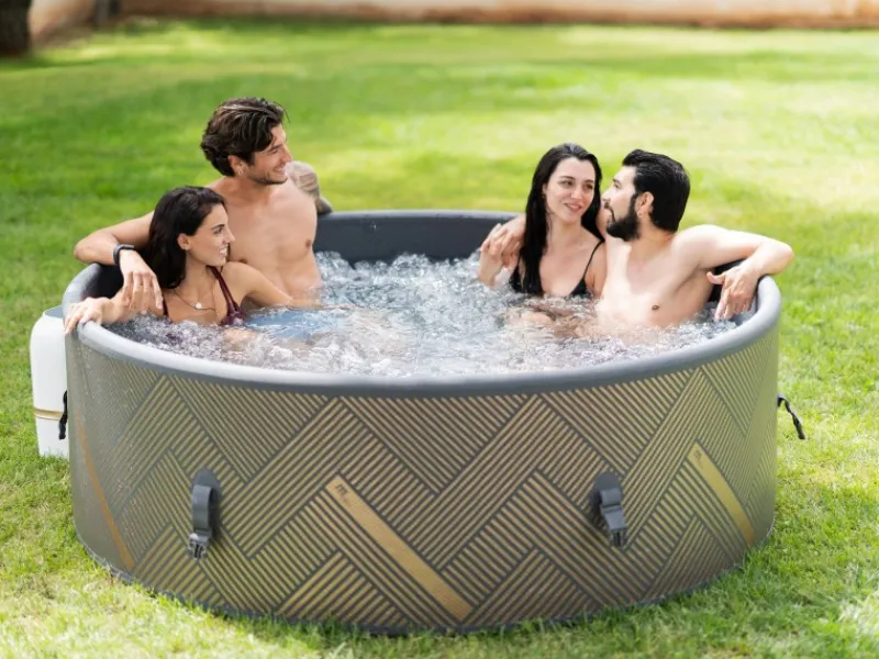 Outdoor Whirlpools|Mspa Frame Whirlpool mit Hydromassage Mono AirJet