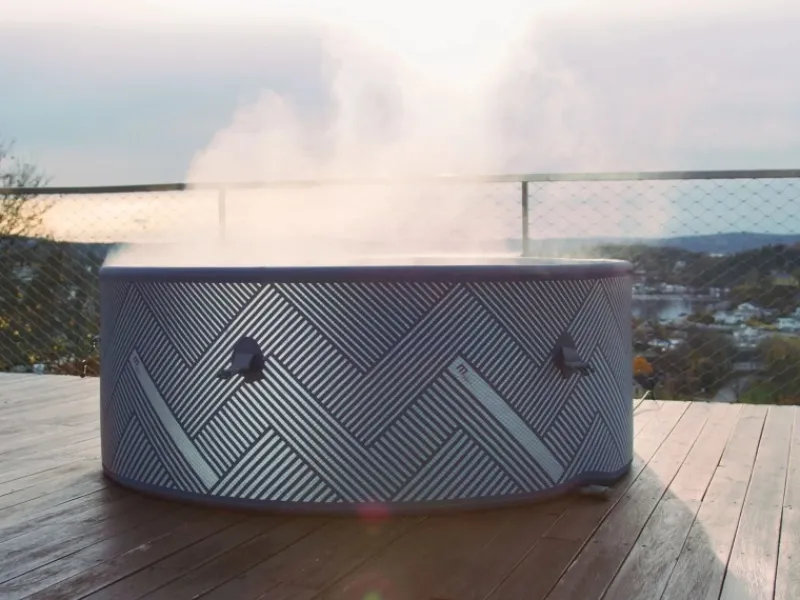 Outdoor Whirlpools|Mspa Frame Whirlpool mit Hydromassage Naval AirJet