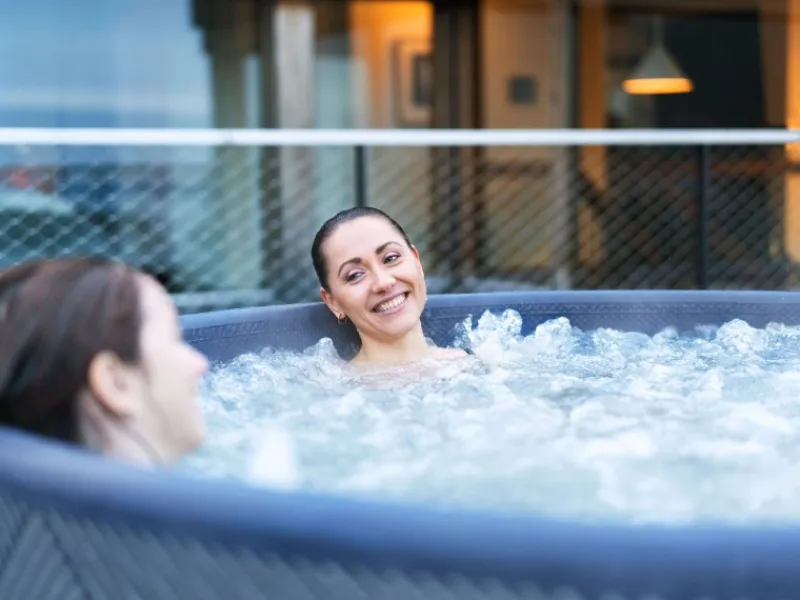 Outdoor Whirlpools|Mspa Frame Whirlpool mit Hydromassage Naval AirJet
