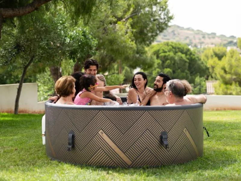 Outdoor Whirlpools|Mspa Frame Whirlpool mit Hydromassage Mono Max AirJet