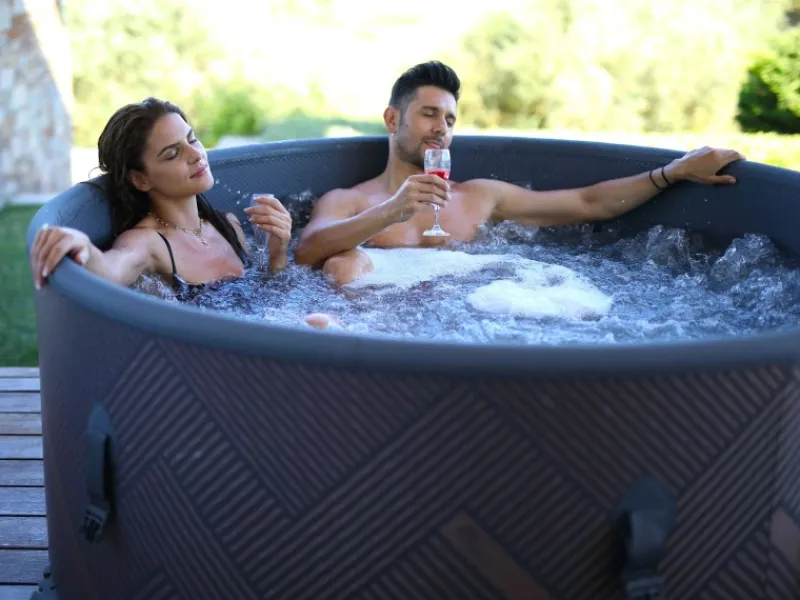Outdoor Whirlpools|Mspa Frame Whirlpool mit Hydromassage Mono Max AirJet
