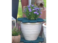 Proflora Weitere Gartenhelfer|Mulchscheibe Blume Ø 37 cm 3er Set