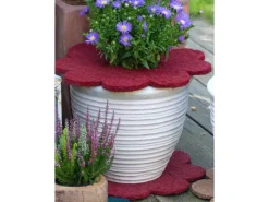 Proflora Weitere Gartenhelfer|Mulchscheibe Blume (BxT) 42 x 43 cm