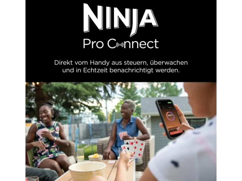 Ninja Smoker|Elektrogrills|Grill & Smoker Pro Connect XL OG901EU