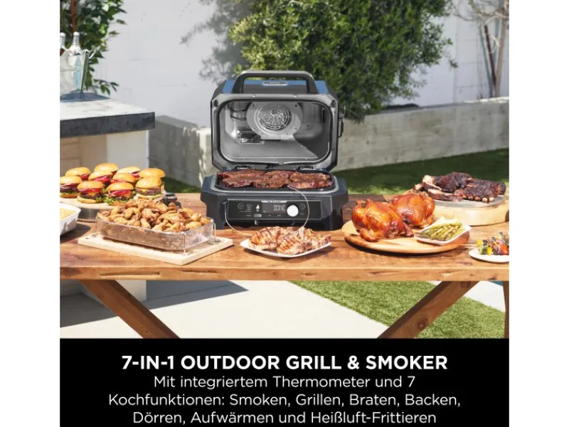 Ninja Smoker|Elektrogrills|Grill & Smoker Pro Connect XL OG901EU