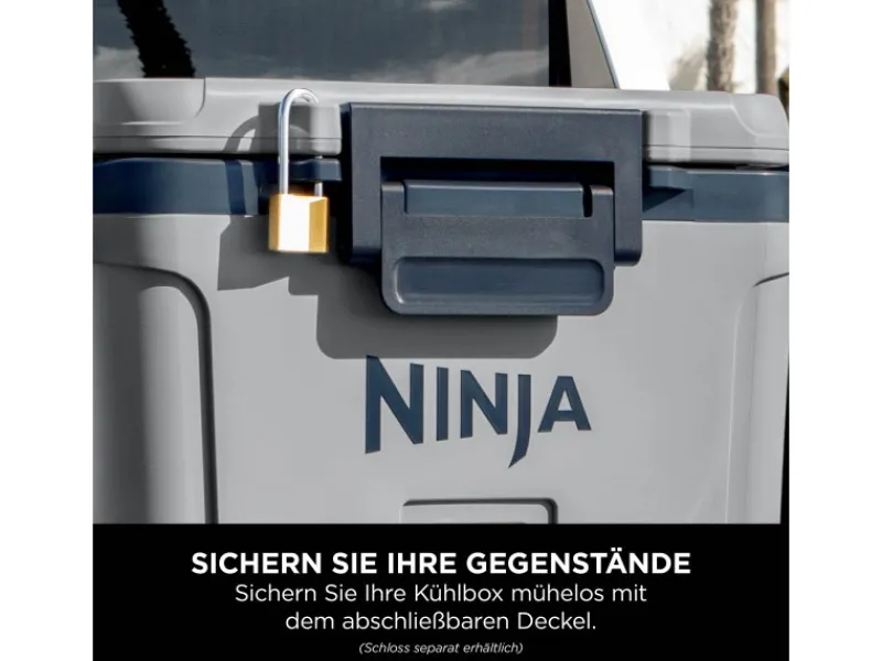 Kühlbox FrostVault FB131EUGY mit Trockenzone Schiefergrau 28 l*Ninja Online