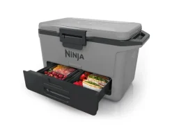 Kühlbox FrostVault FB151EUGY mit Trockenzone Schiefergrau 47 l*Ninja