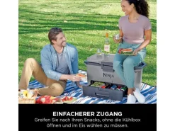 Kühlbox FrostVault FB151EUGY mit Trockenzone Schiefergrau 47 l*Ninja