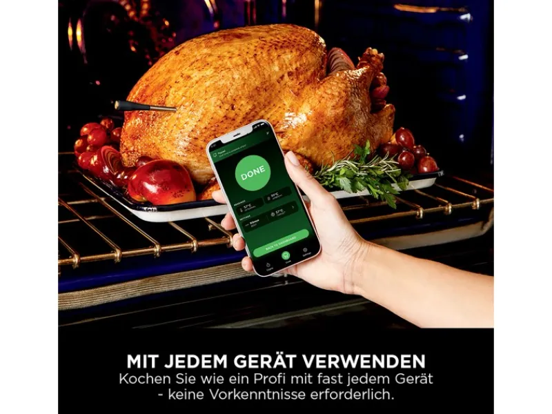 Ninja Smoker|Thermometer ProChef WP100EU Schwarz-Grau