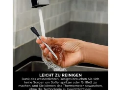 Ninja Smoker|Thermometer ProChef WP100EU Schwarz-Grau