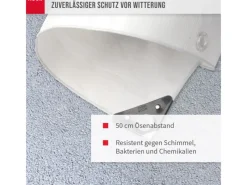 Noor Pool Abdeckung|Abdeckplane Super 200 g/m² Gewebeplane 10 m x 12 m