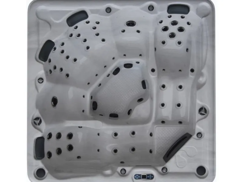 Nordlys Outdoor Whirlpools|Ganzjahres-Whirlpool Ruby / 2 Liegen / 4 Sitzflächen