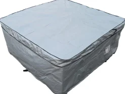 Whirlpool-Wetterschutz 90 cm x 230 cm 230 cm Silber*Nordlys New