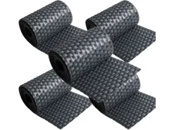 Polyrattan Sichtschutzstreifen 255x19 cm 5 Rollen*NYVI Discount