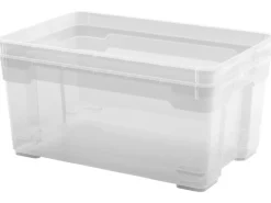 Allzweckbox Santos Transparent L 45 l 2er-Set*OBI Best