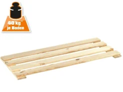 OBI Kaminholzregale|Holz-Einlegeböden 2er-Set