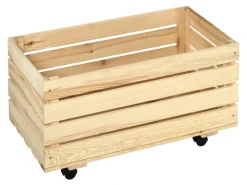 Holz-Rollkiste*OBI Discount