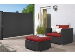 OBI Vertikalmarkise Cordoba 2-seitig je 300 cm x 150 cm Anthrazit*OBI Outdoor Living Discount