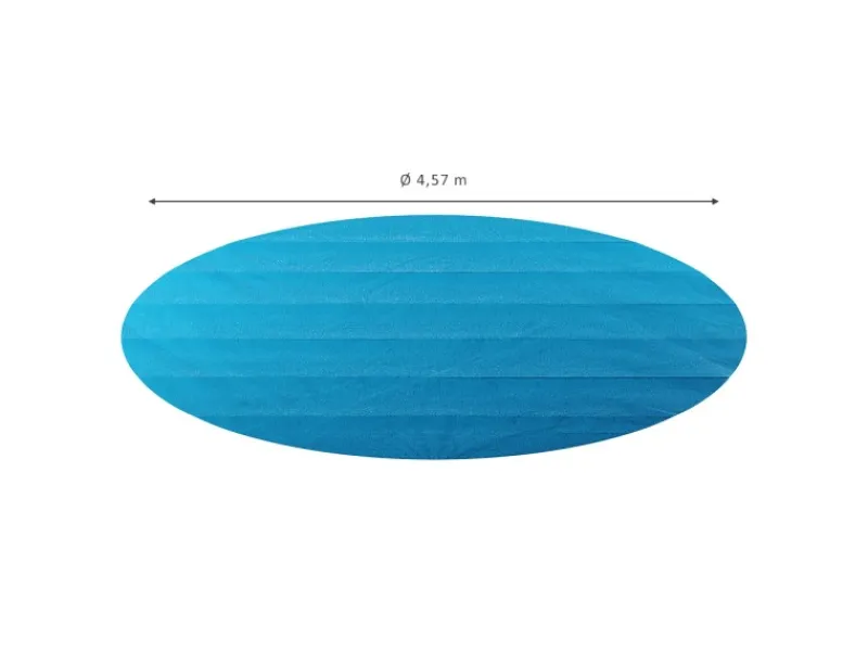 Pool Abdeckung|OK-Living Solarfolie Blau 457 cm